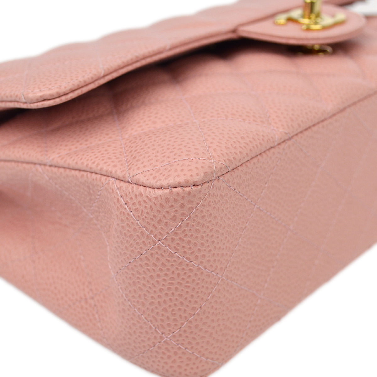 Luxury Chanel 2003-2004 Caviar Medium Classic Double Flap Bag