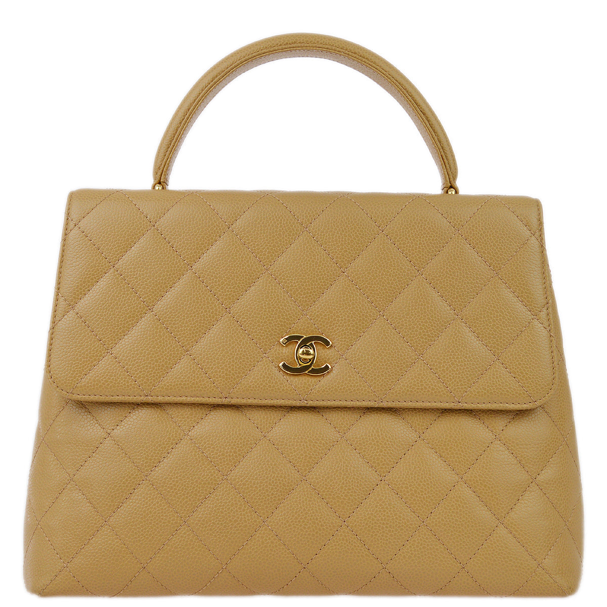 Luxury Chanel 2000-2001 Caviar Kelly 30