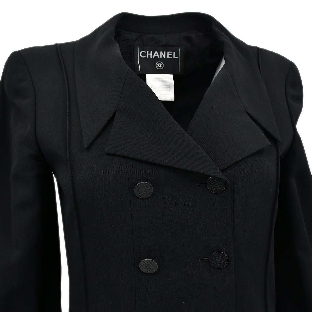 Luxury Chanel Spring 2001 single breasted jacket #34