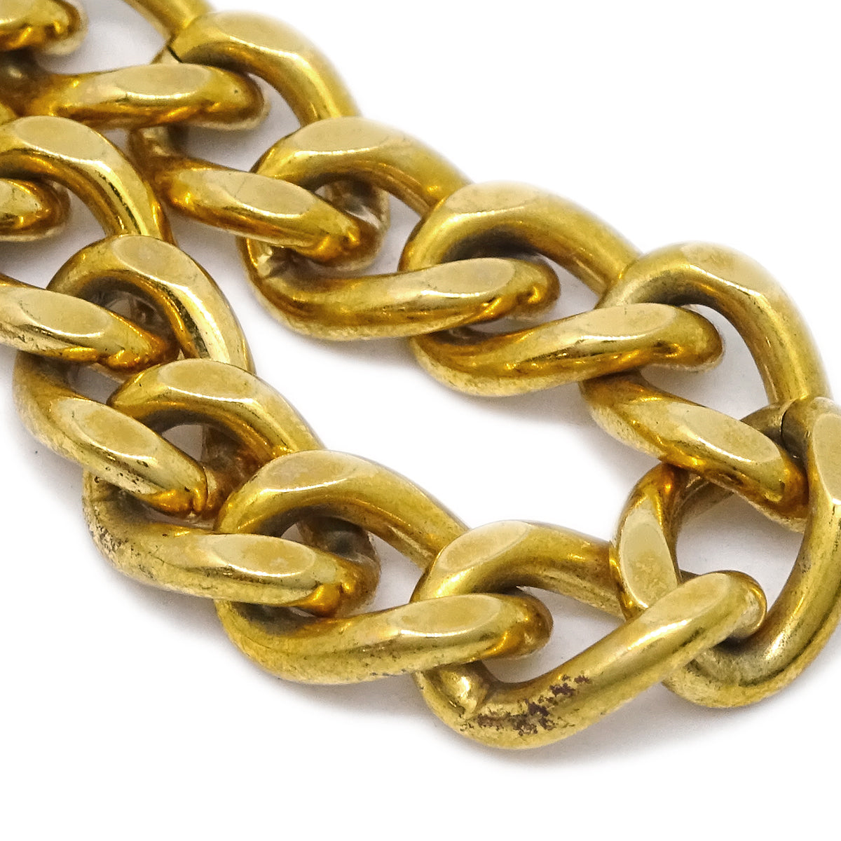 Luxury Chanel Turnlock Bracelet Gold 97P