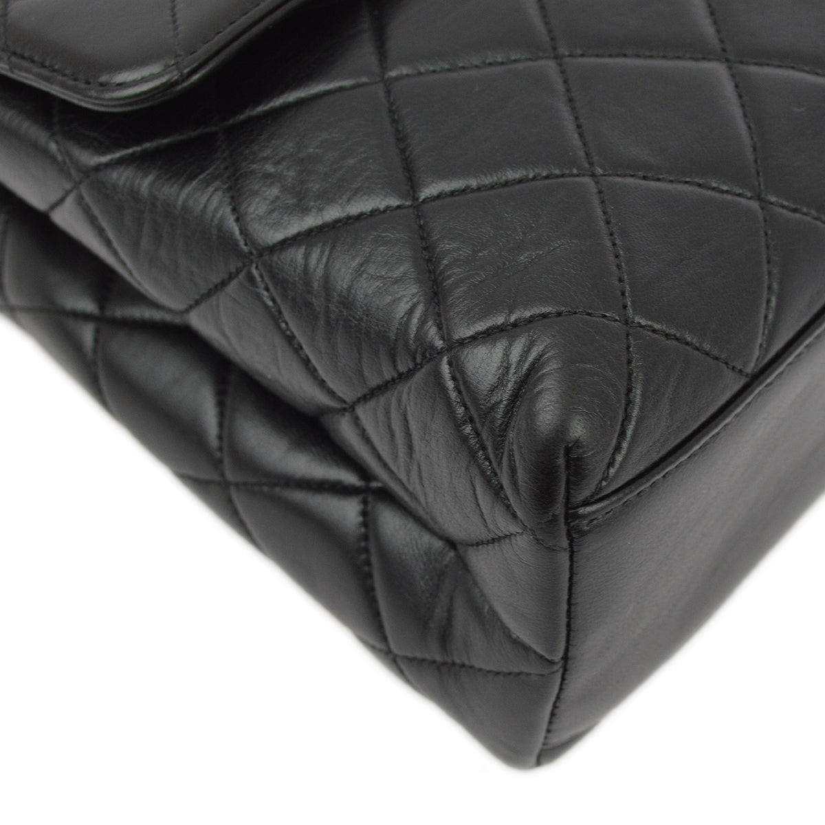 Luxury Chanel 1996-1997 Black Lambskin Kelly 25