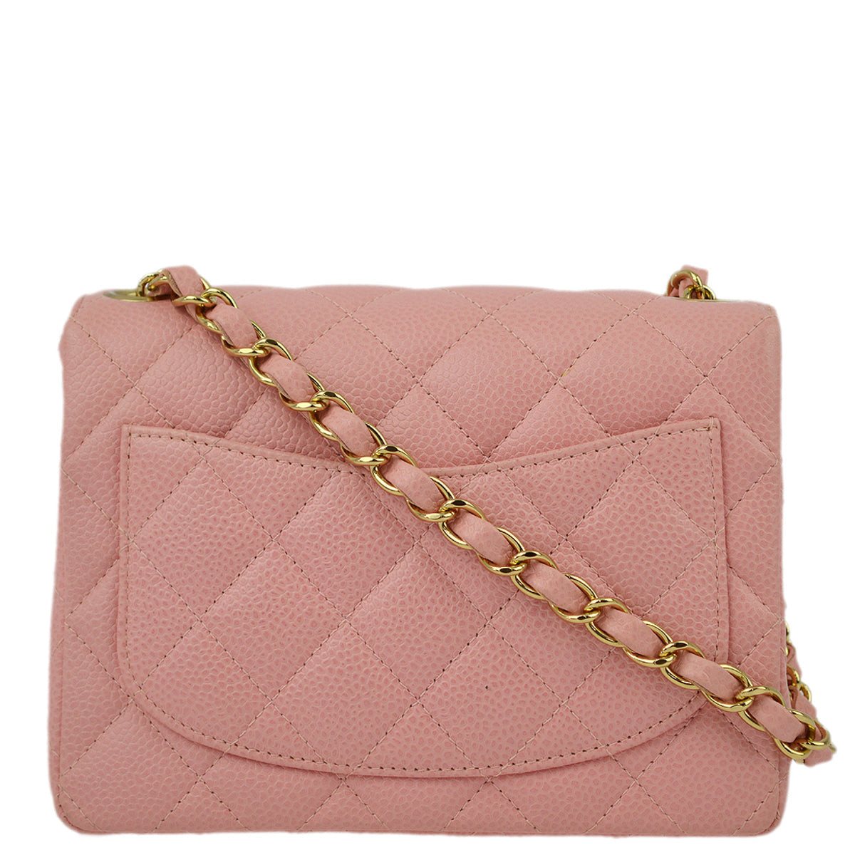 Luxury Chanel 2004-2005 Caviar Mini Square Bag 17