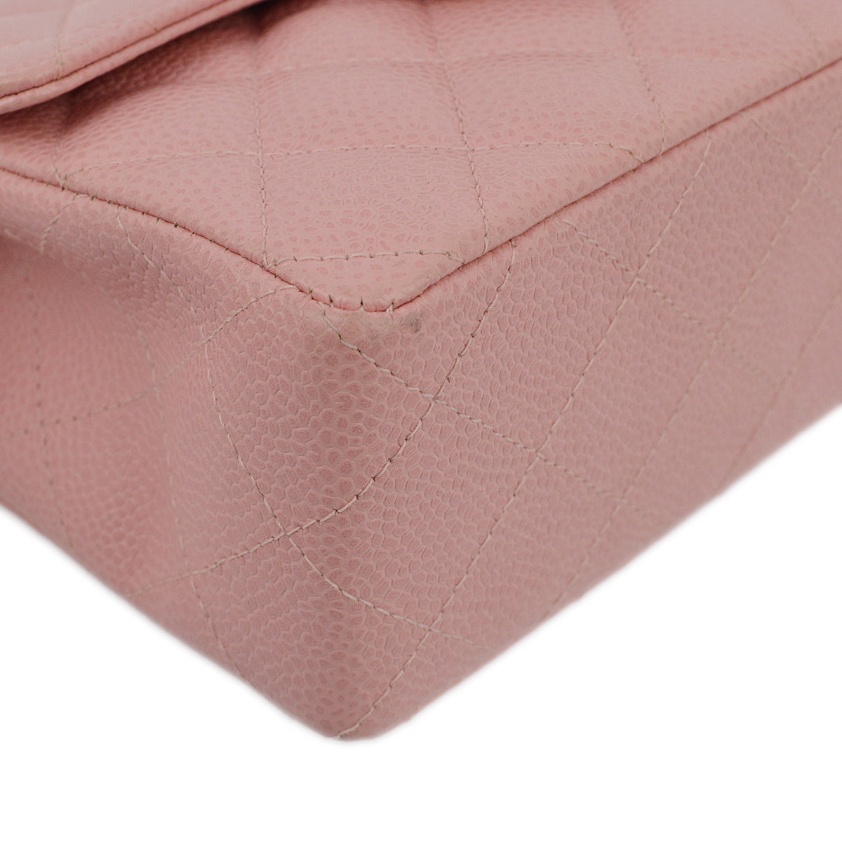 Luxury Chanel 2004-2005 Caviar Mini Square Bag 17
