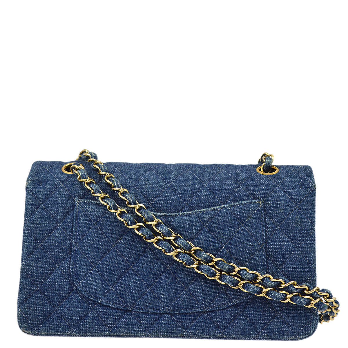 Luxury Chanel 1997-1999 Denim Medium Classic Double Flap Bag