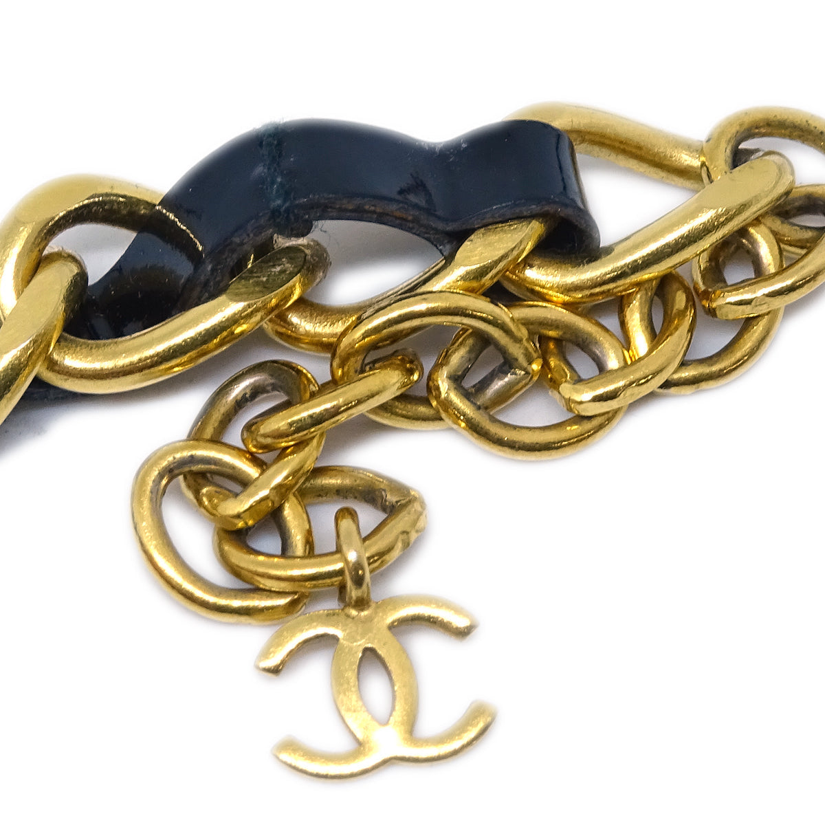Luxury Chanel 1996 Crystal & Gold CC Choker