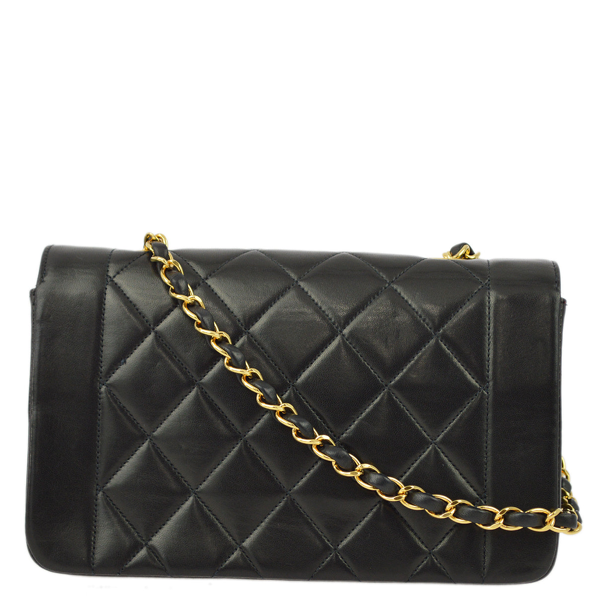 Luxury Chanel * 1994-1996 Lambskin Small Diana Shoulder Bag