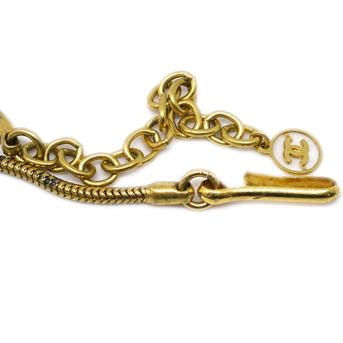 Luxury Chanel Ball Pendant Necklace Gold