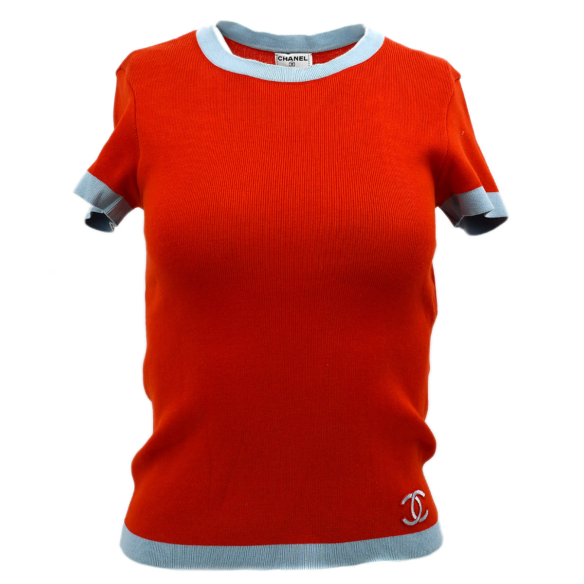 Luxury Chanel T-shirt Red