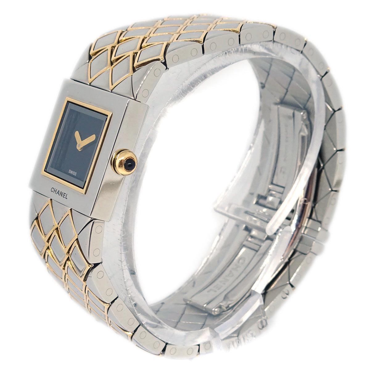Luxury Chanel Matelasse Watch SS