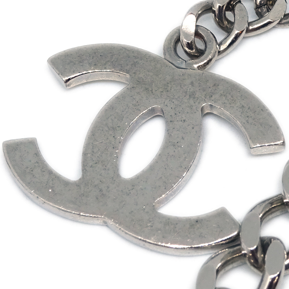 Luxury Chanel Silver Chain Belt Small New