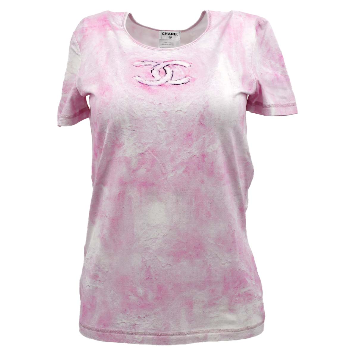 Luxury Chanel T-shirt Pink 09C #38