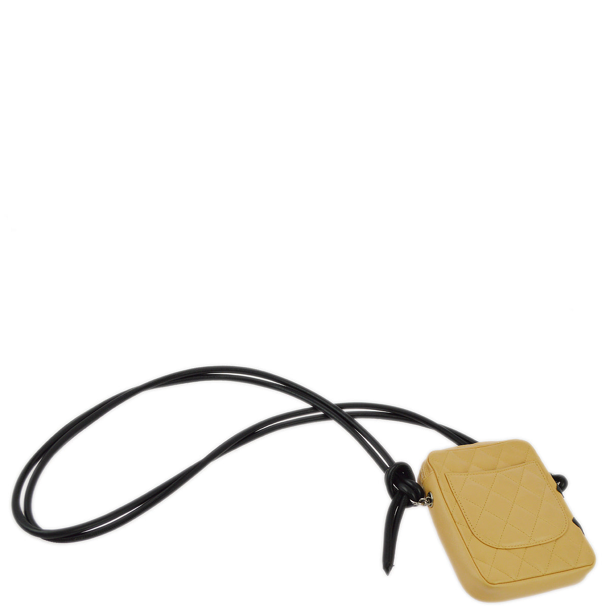 Luxury Chanel 2003-2004 Beige Calfskin Cambon Ligne Shoulder Bag