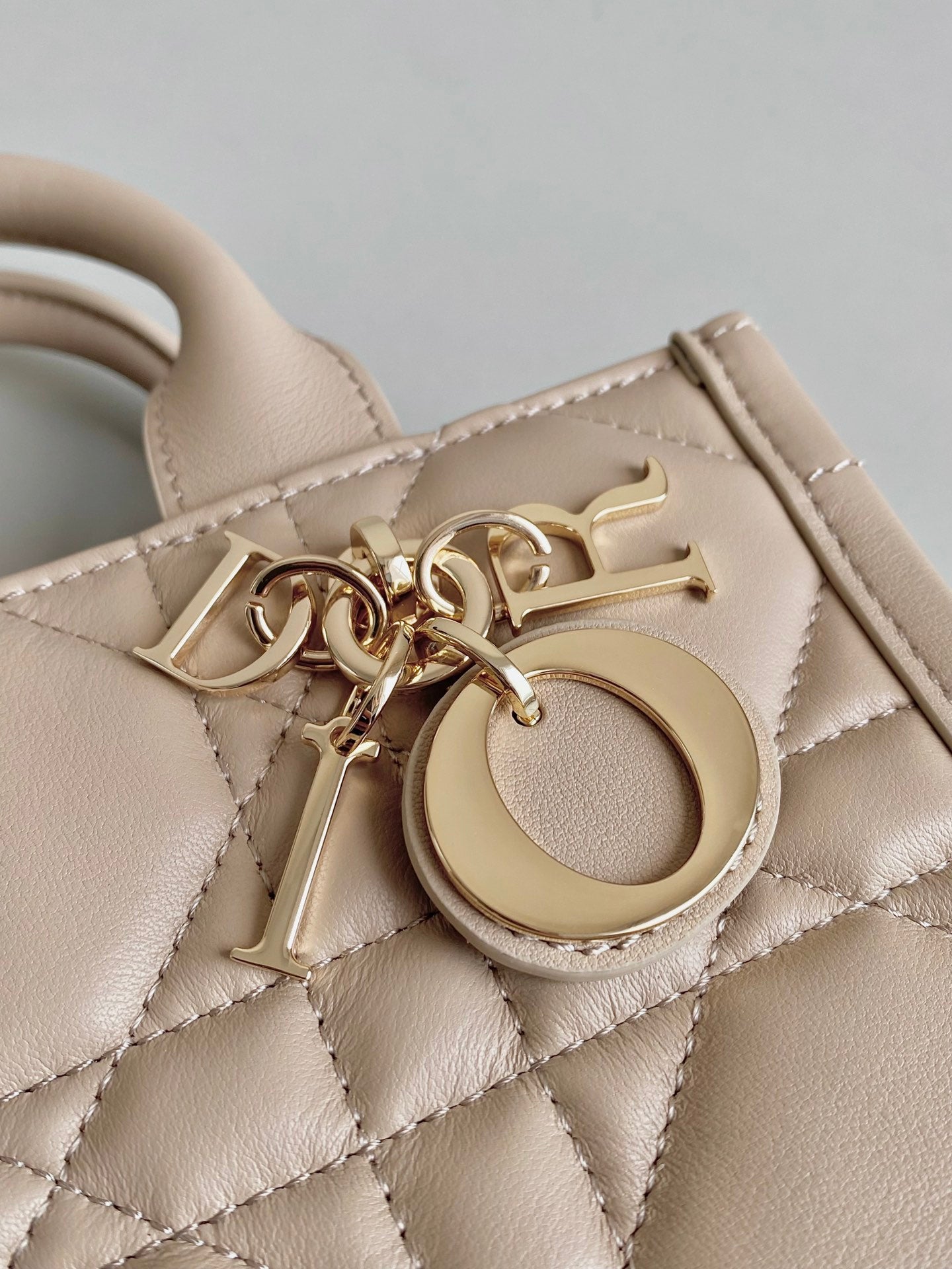 Luxury DiorMINI BOOK TOTE 21 BEIGE CREAM MACCROCANNAGE CALFSKIN