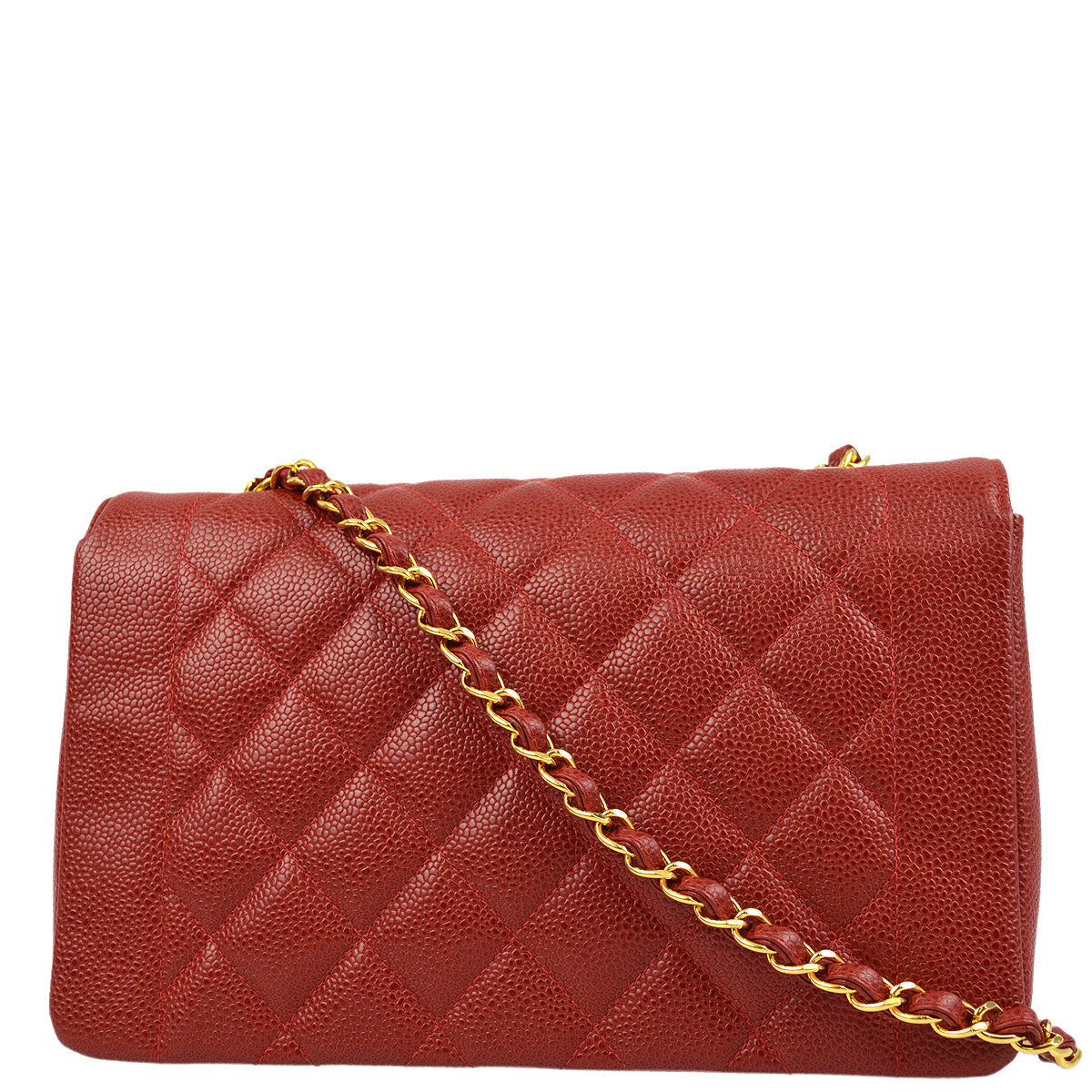 Luxury Chanel 1994-1996 Caviar Medium Diana Shoulder Bag