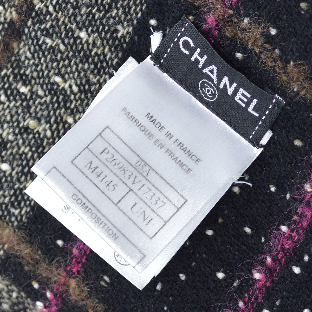 Luxury Chanel Stole Beige 05A #Uni