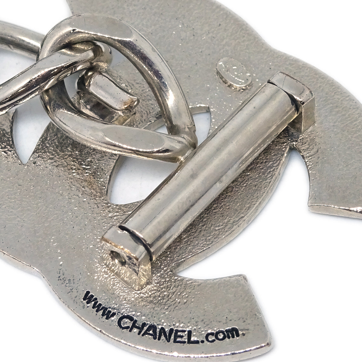 Luxury Chanel Silver Chain Belt 03A Small New