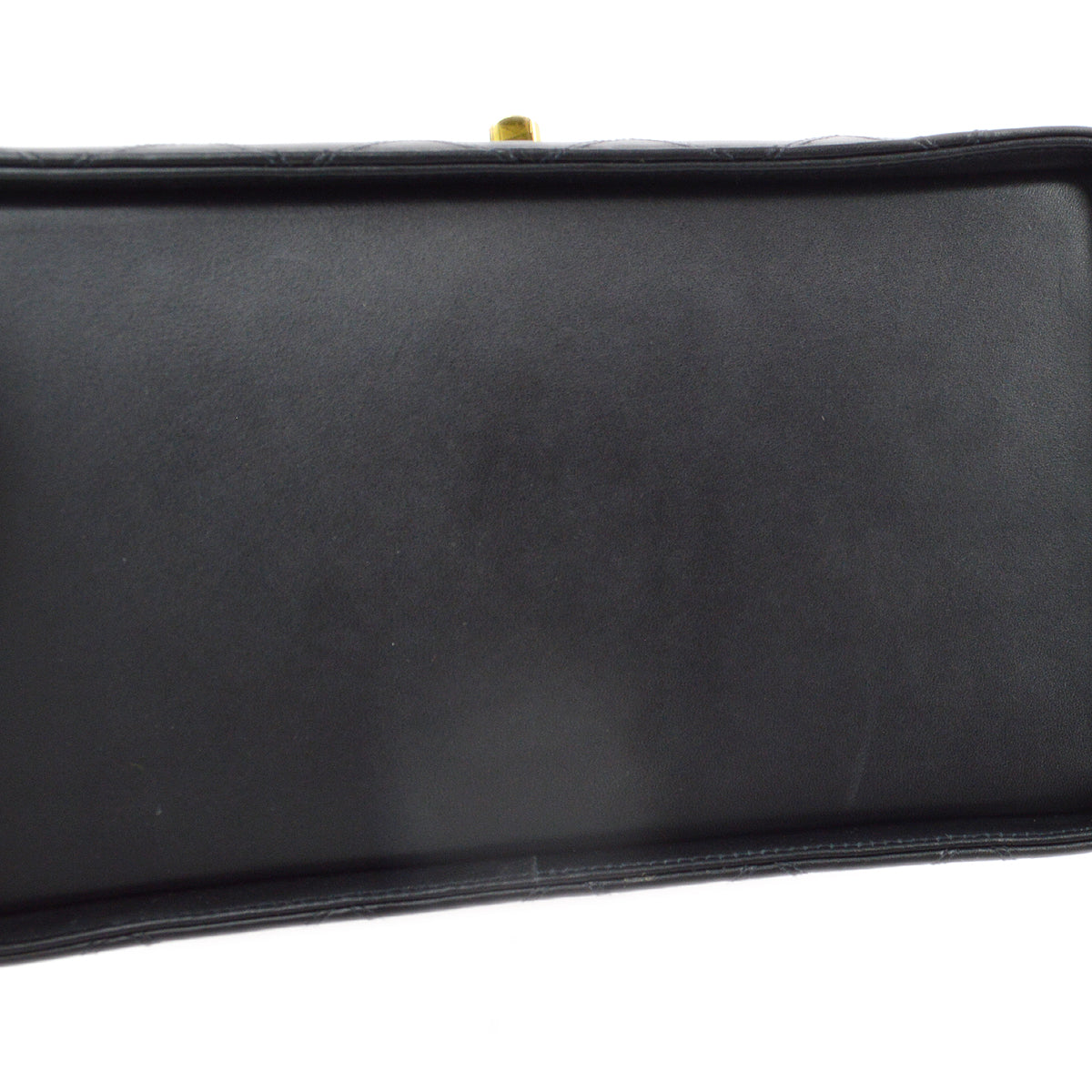 Luxury Chanel 1994-1996 Black Lambskin Bicolore Vanity 2way Shoulder Handbag