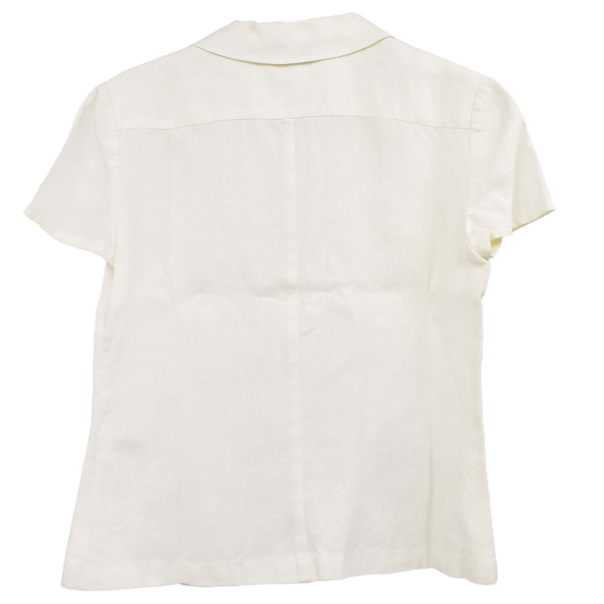 Luxury Chanel Shirt White 97P #38
