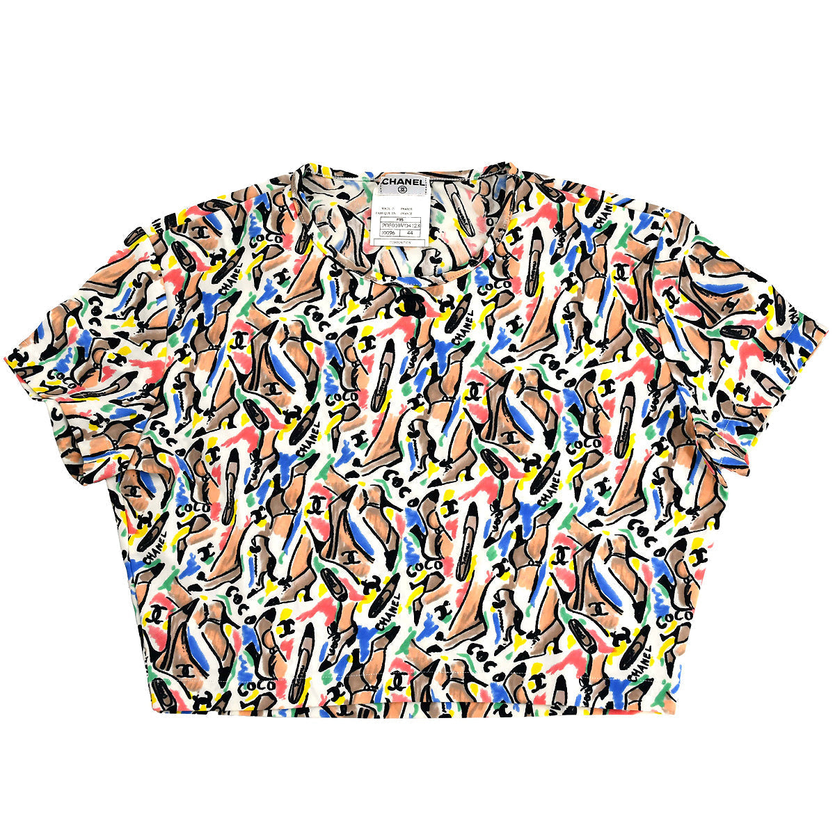 Luxury Chanel Cropped T-shirt P95 #44