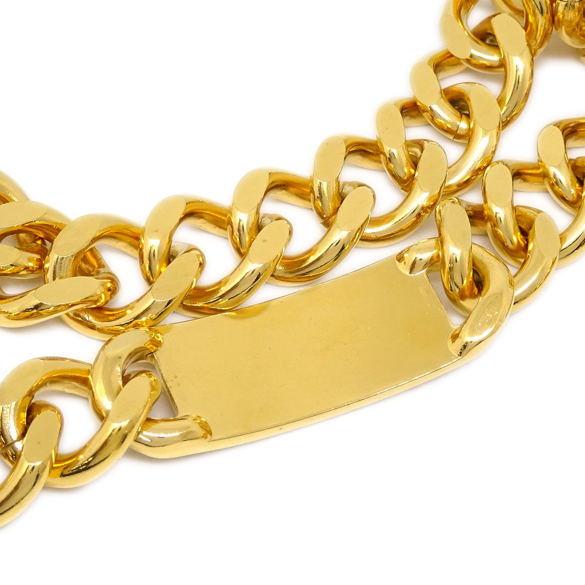 Luxury Chanel Medallion Chain Belt Small New