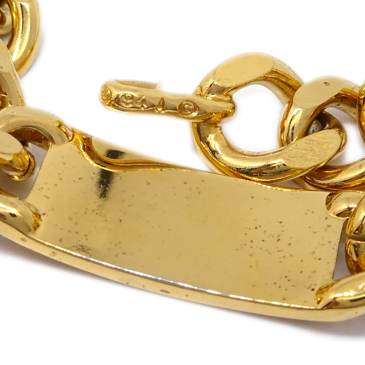 Luxury Chanel Medallion Chain Belt Gold 94A Small New