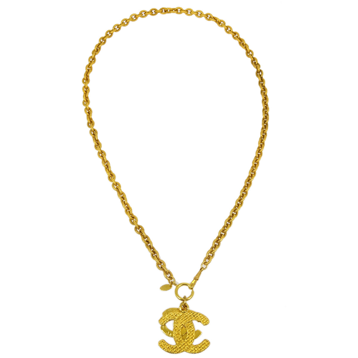 Luxury Chanel CC Gold Necklace 3052/29