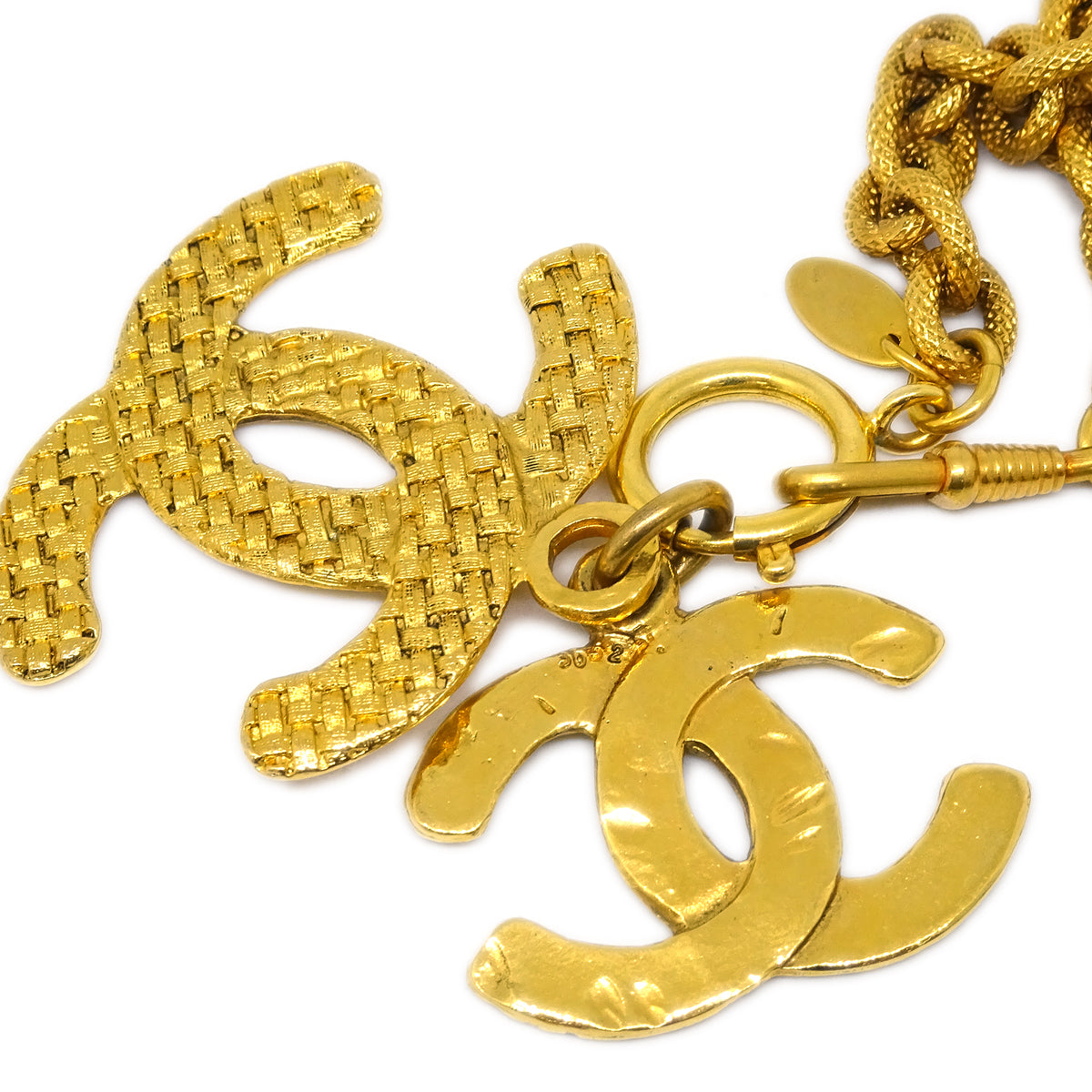 Luxury Chanel CC Gold Necklace 3052/29