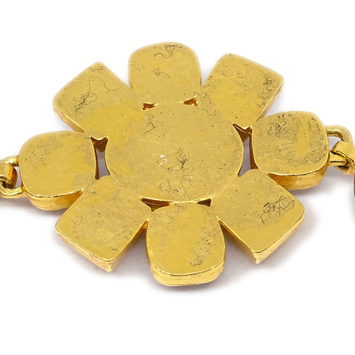 Luxury Chanel Gold Pendant Necklace 97A