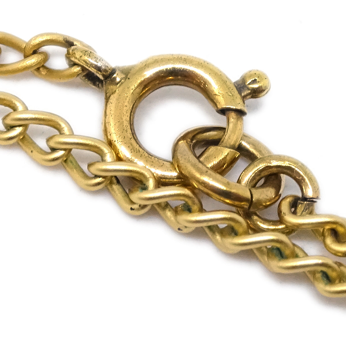 Luxury Chanel Star COCO Pendant Necklace Gold 01P