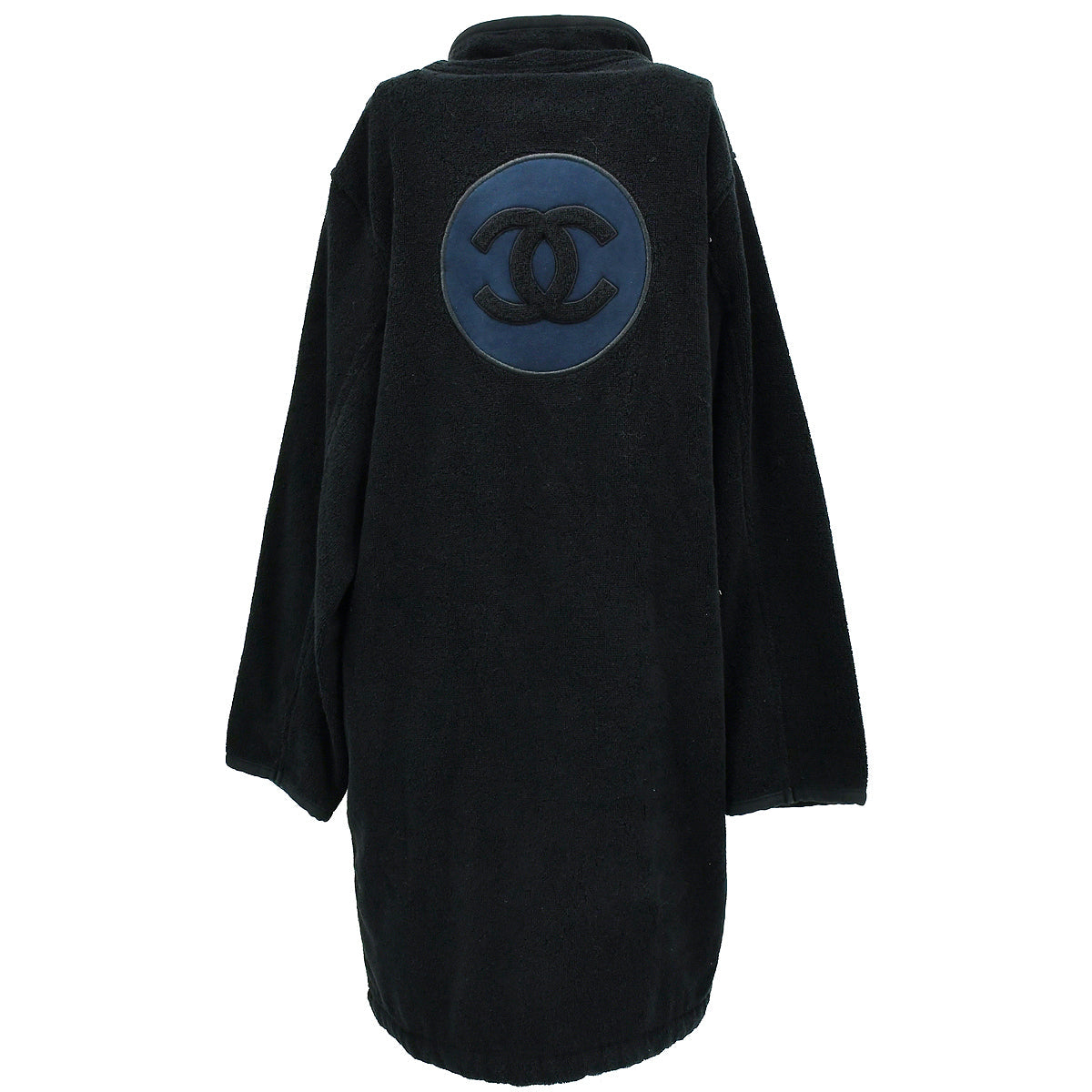 Luxury Chanel Sport Line Bathrobe Black 09C #1