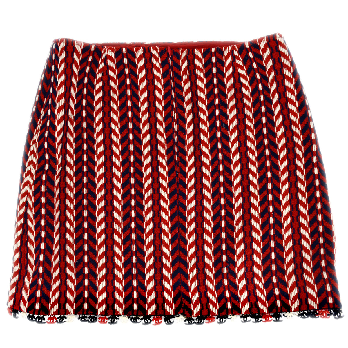 Luxury Chanel Skirt Red 04A #38