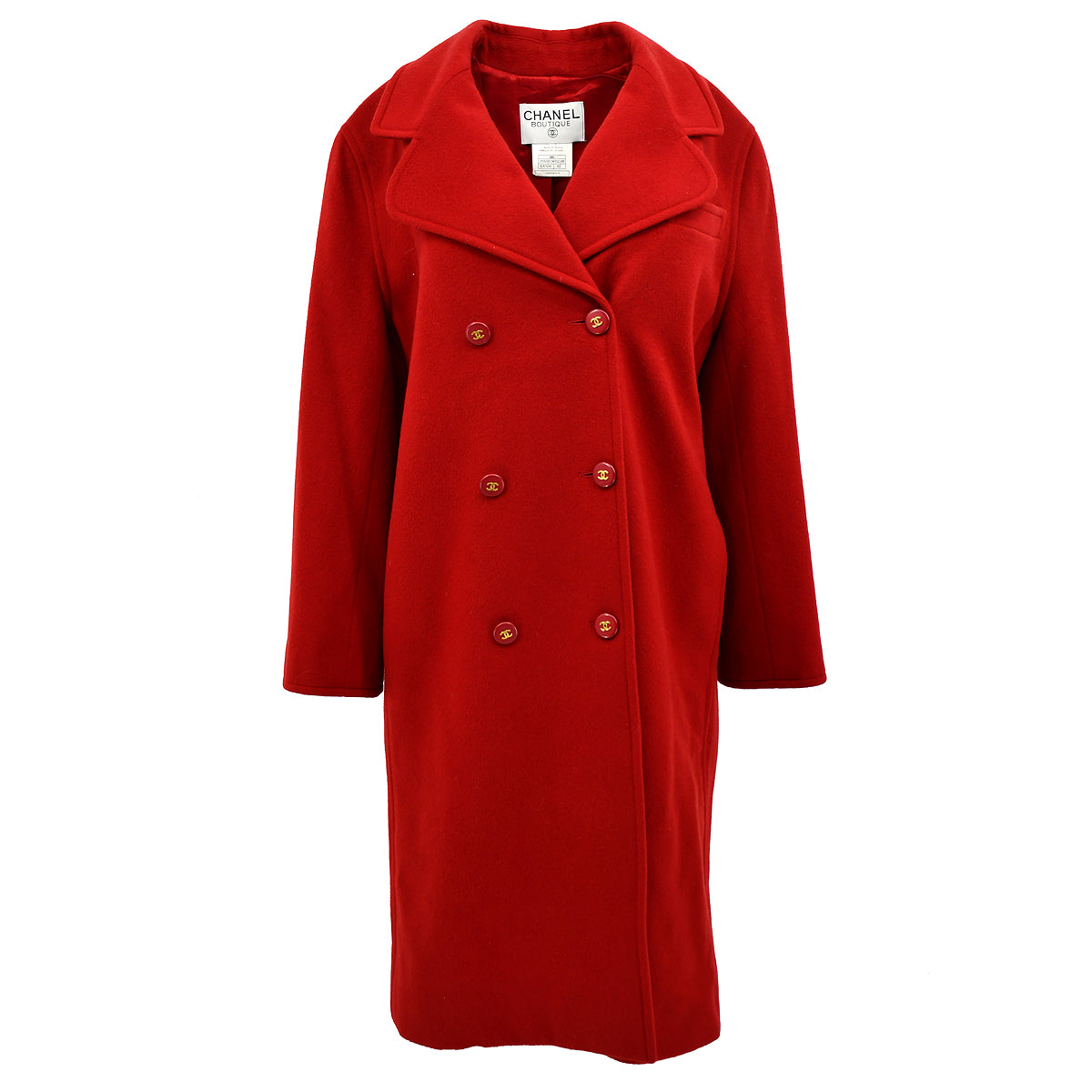 Luxury Chanel Coat Red 95A #42