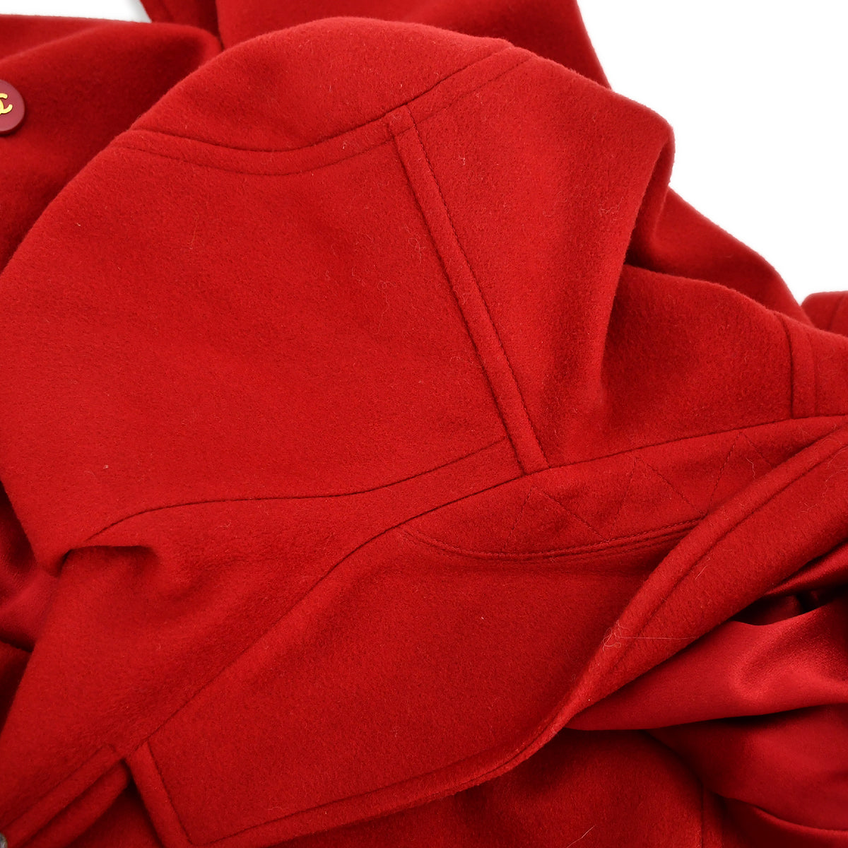 Luxury Chanel Coat Red 95A #42