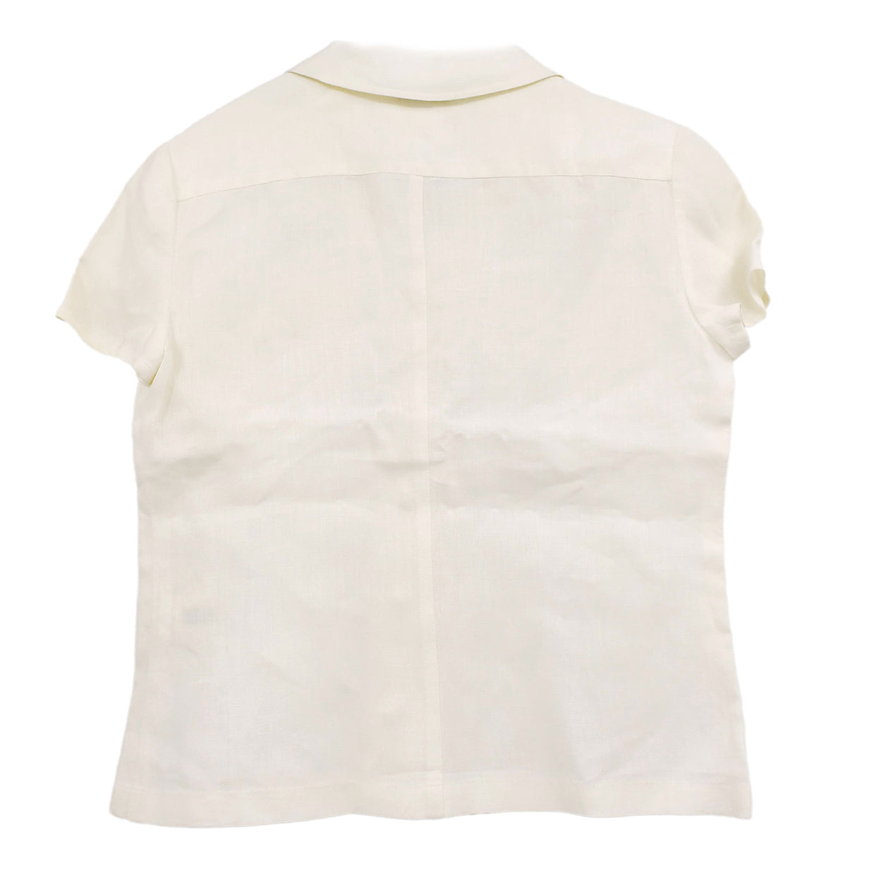 Luxury Chanel Shirt White 97P #38