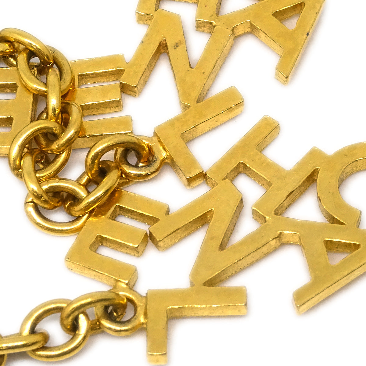 Luxury Chanel Chain Necklace Gold
