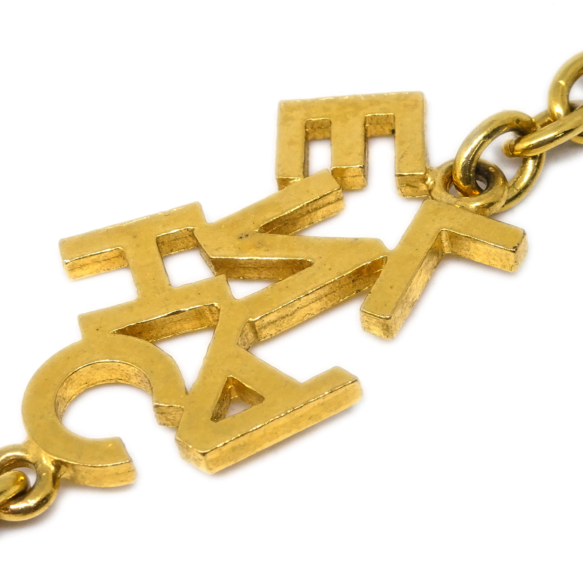 Luxury Chanel Chain Necklace Gold