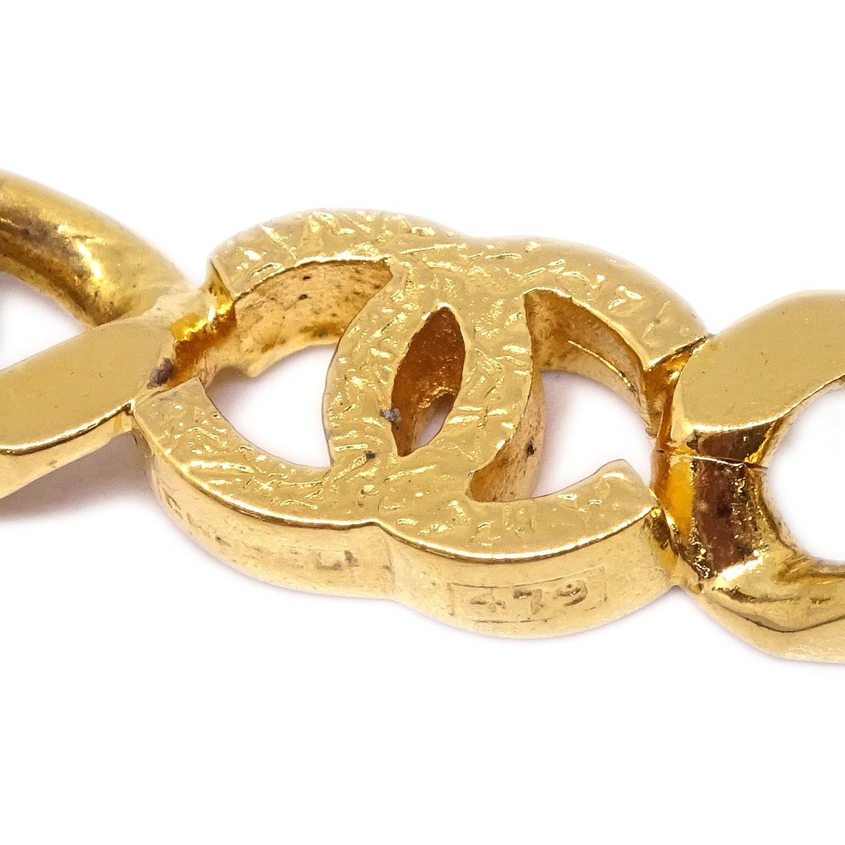 Luxury Chanel Bracelet Gold 479