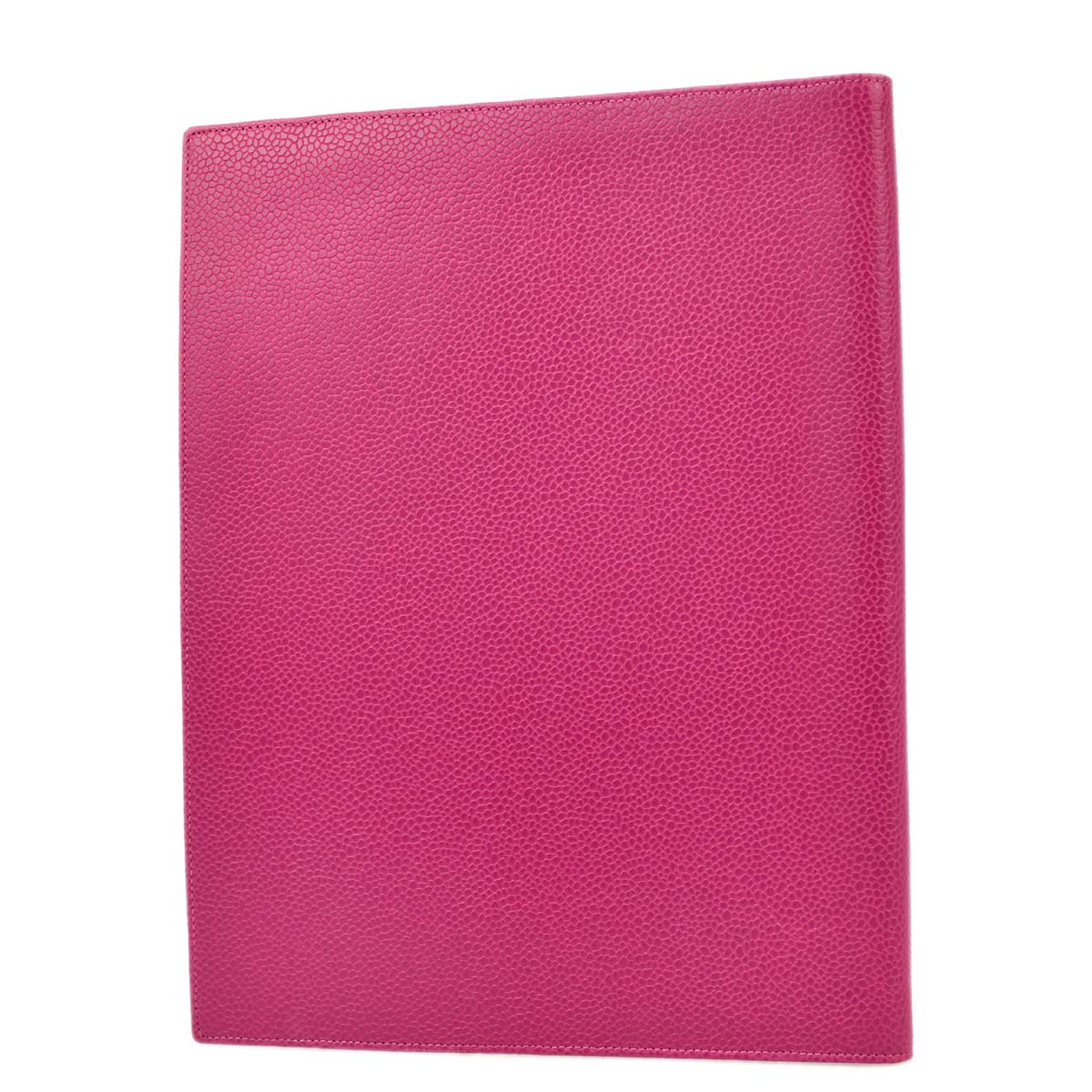 Luxury Chanel 1994-1996 Pink Caviar Notepad Cover Small New