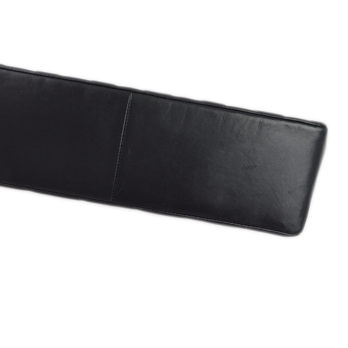 Luxury Chanel Black Lambskin Straight Flap Shoulder Bag