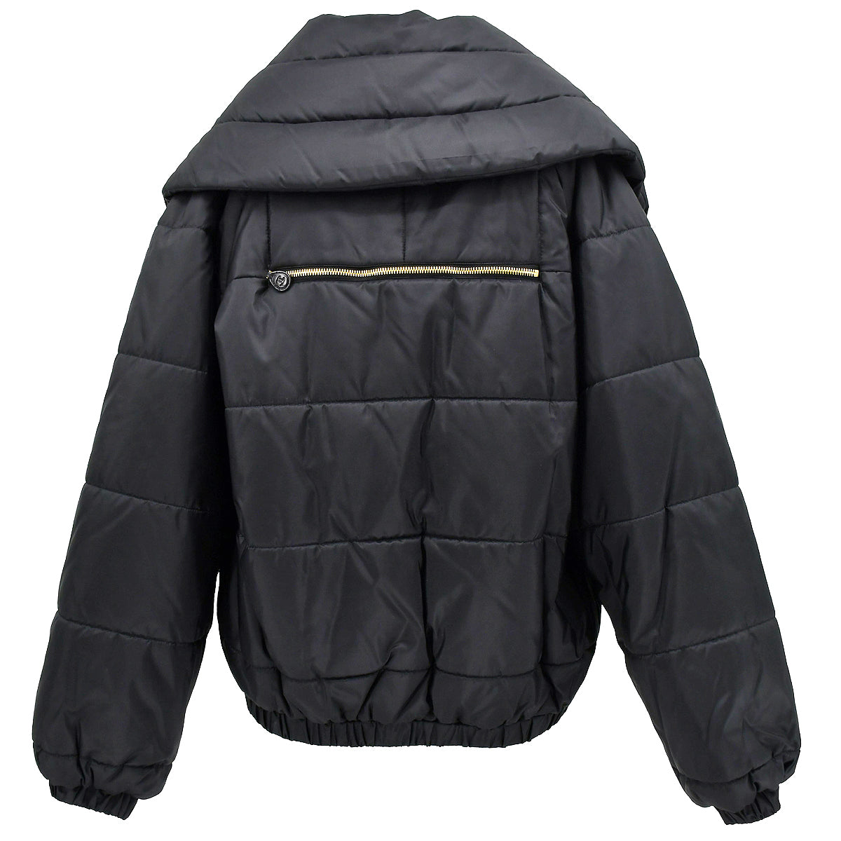 Luxury Chanel Zip Up Jacket Black #40