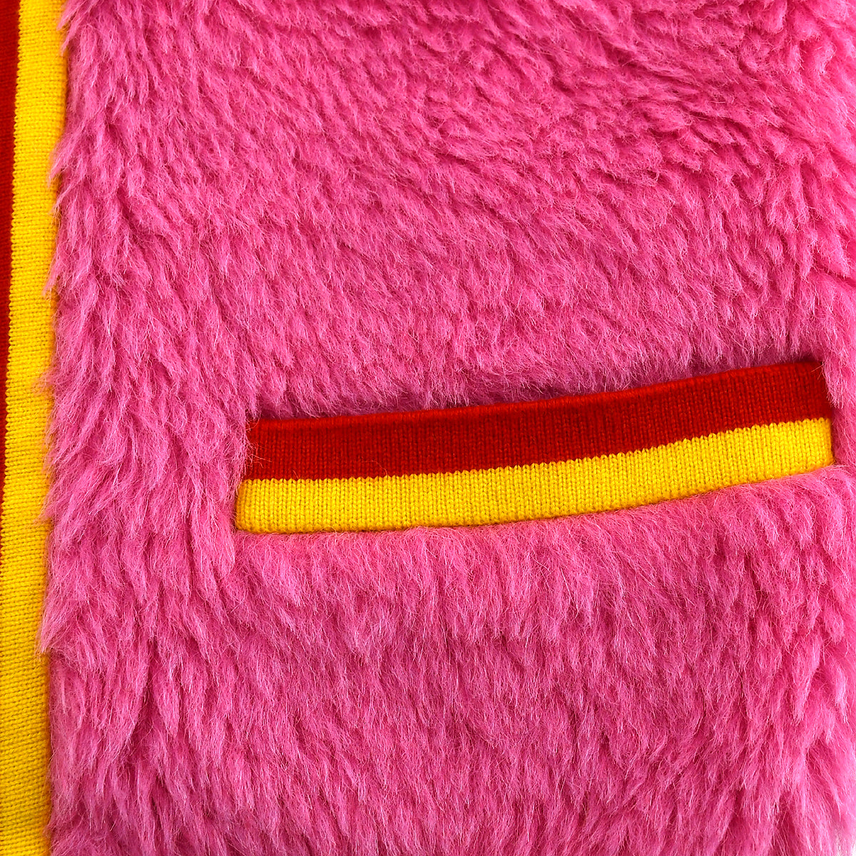 Luxury Chanel Sleeveless Fur Vest Jacket Pink