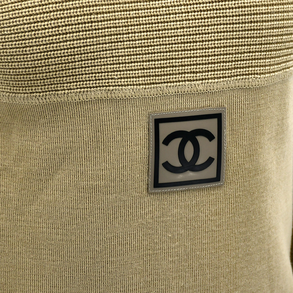 Luxury Chanel Sport Line Sweater Beige 02A #38