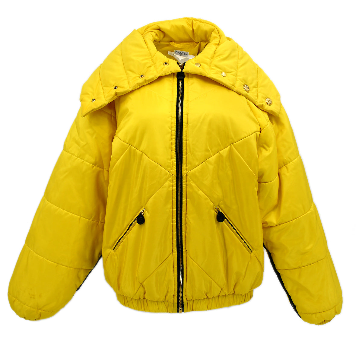 Luxury Chanel Jacket Yellow #40