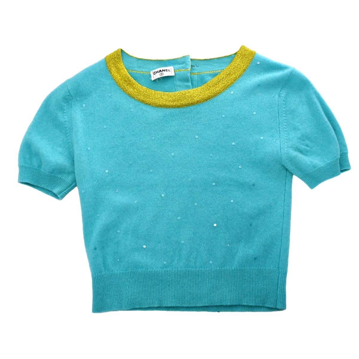 Luxury Chanel Sweater Light Blue