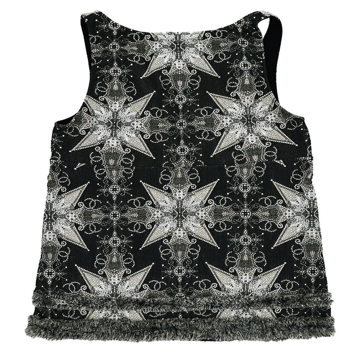 Luxury Chanel Sleeveless Black 06P #38