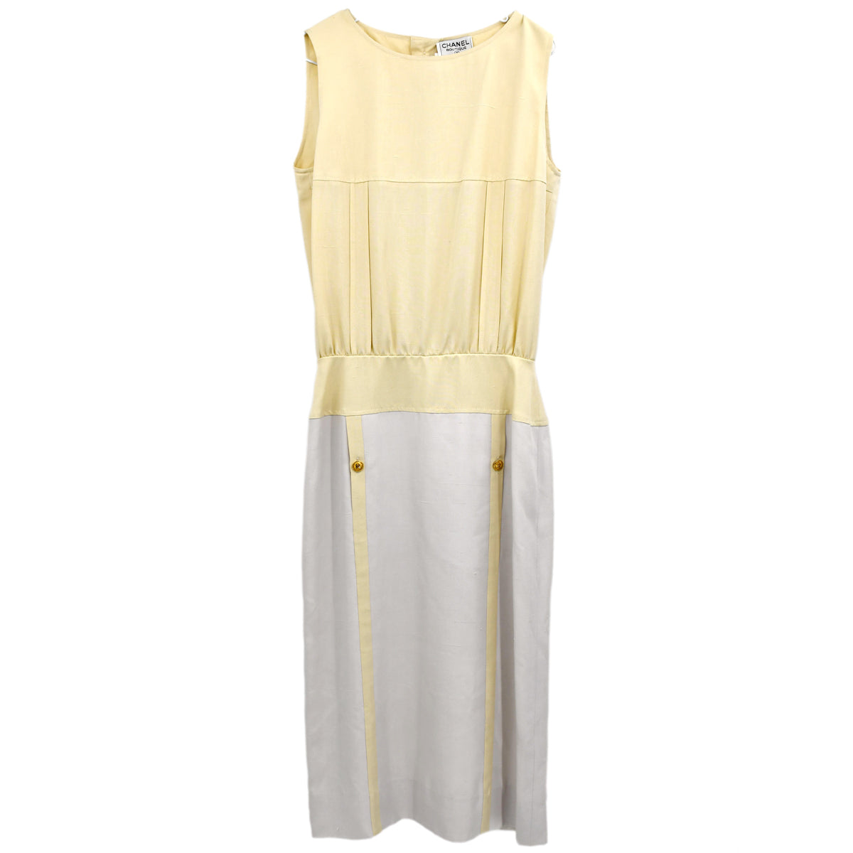 Luxury Chanel Setup Suit Jacket Dress Ivory 03 #38