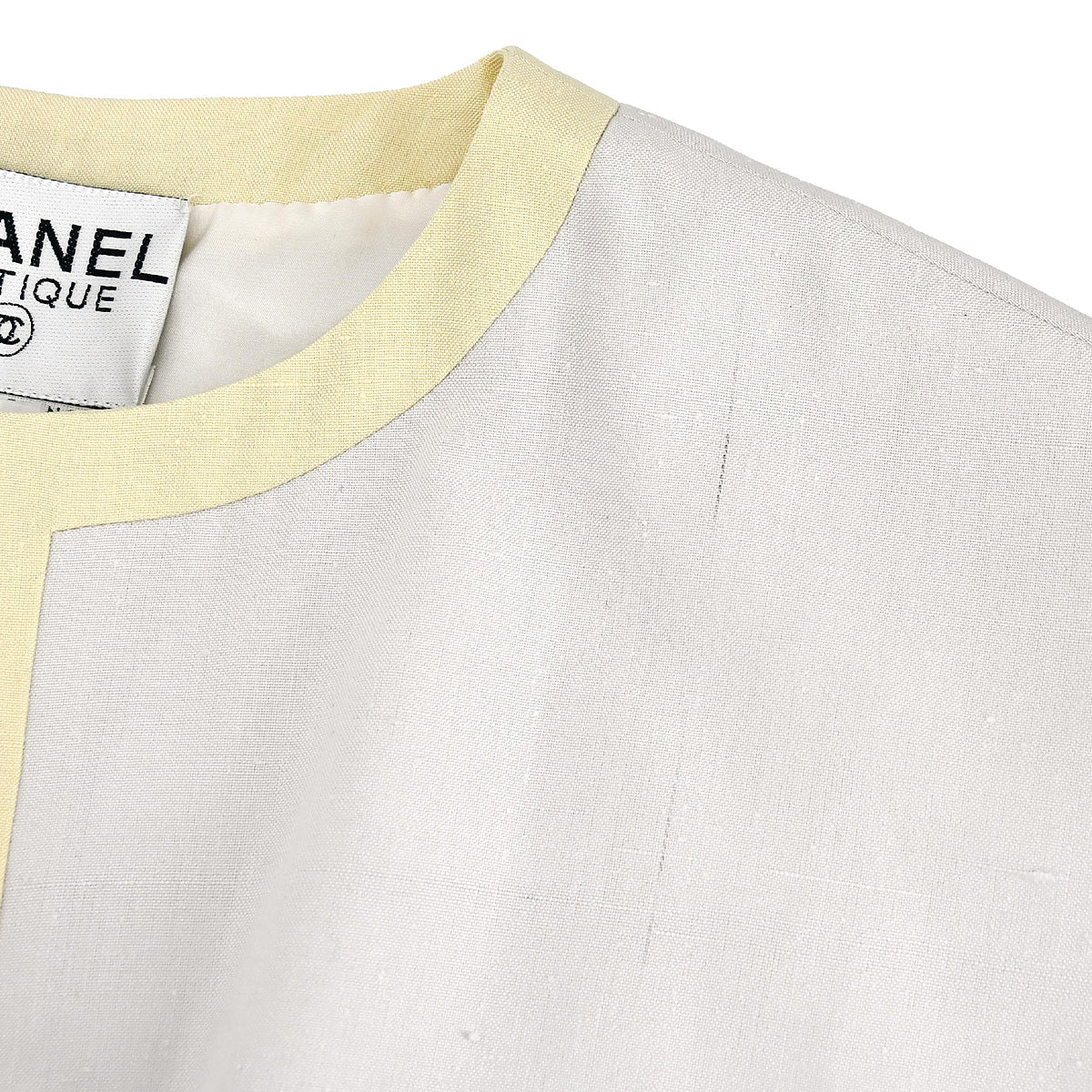 Luxury Chanel Setup Suit Jacket Dress Ivory 03 #38