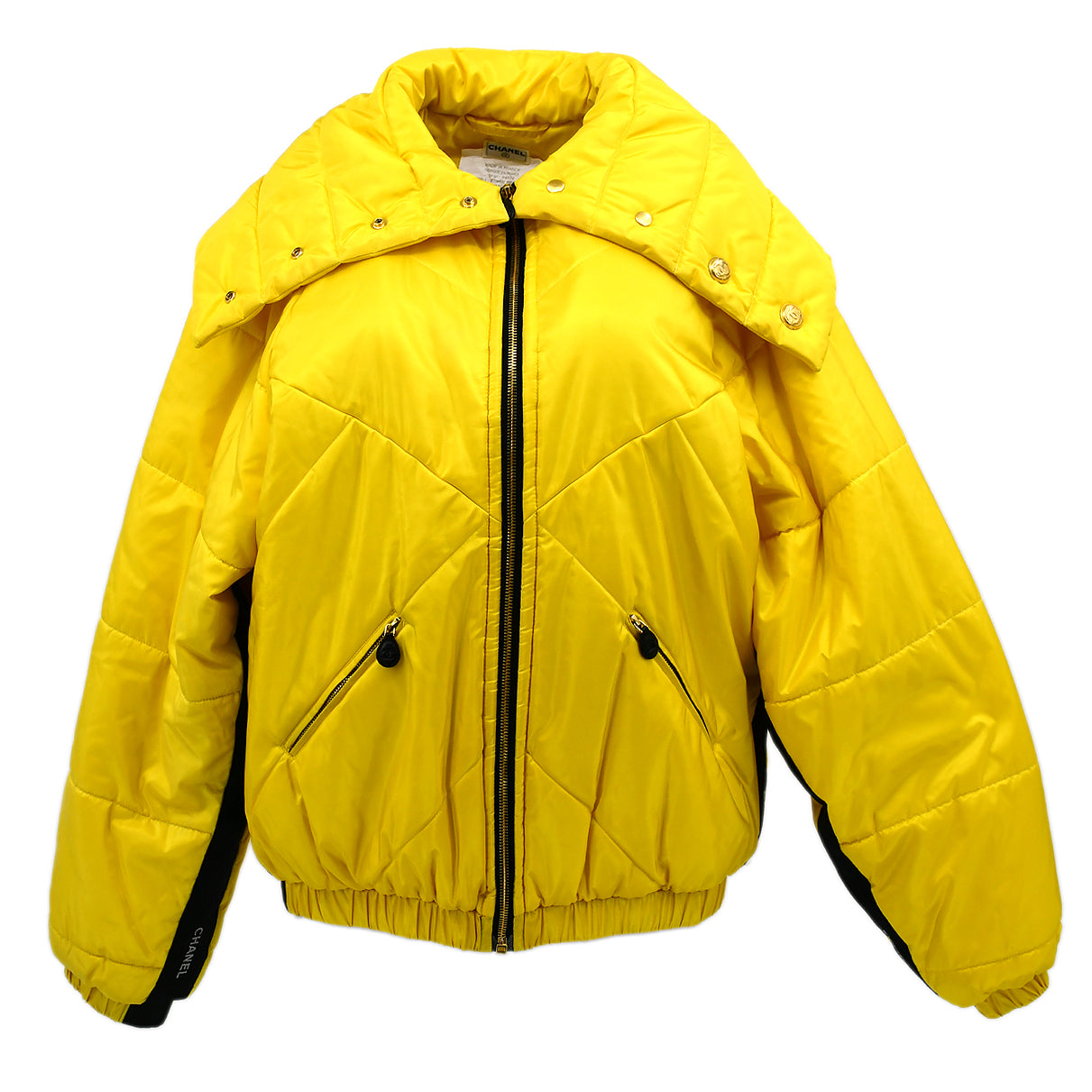 Luxury Chanel Jacket Yellow #40