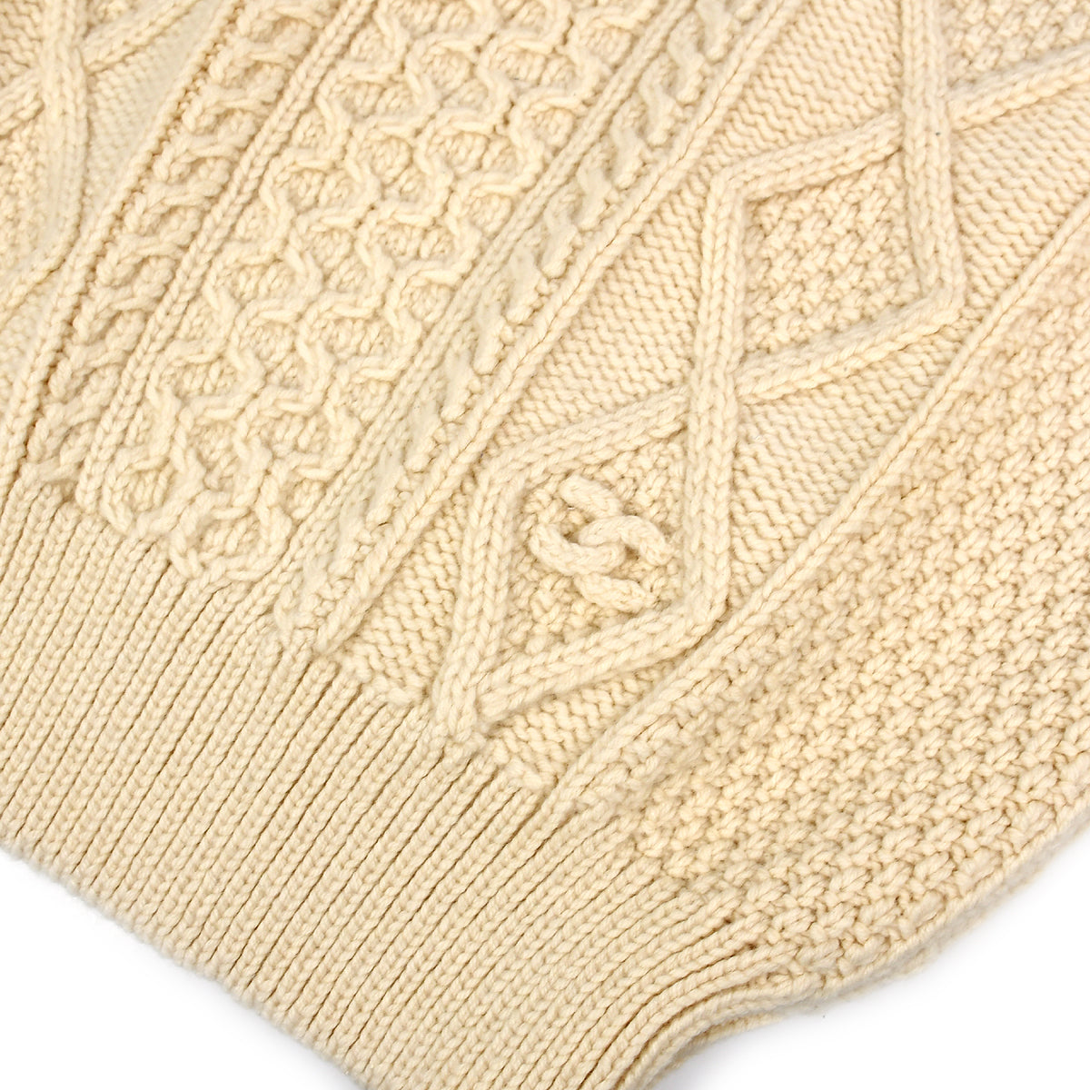 Luxury Chanel Sweater Ivory 96A #42