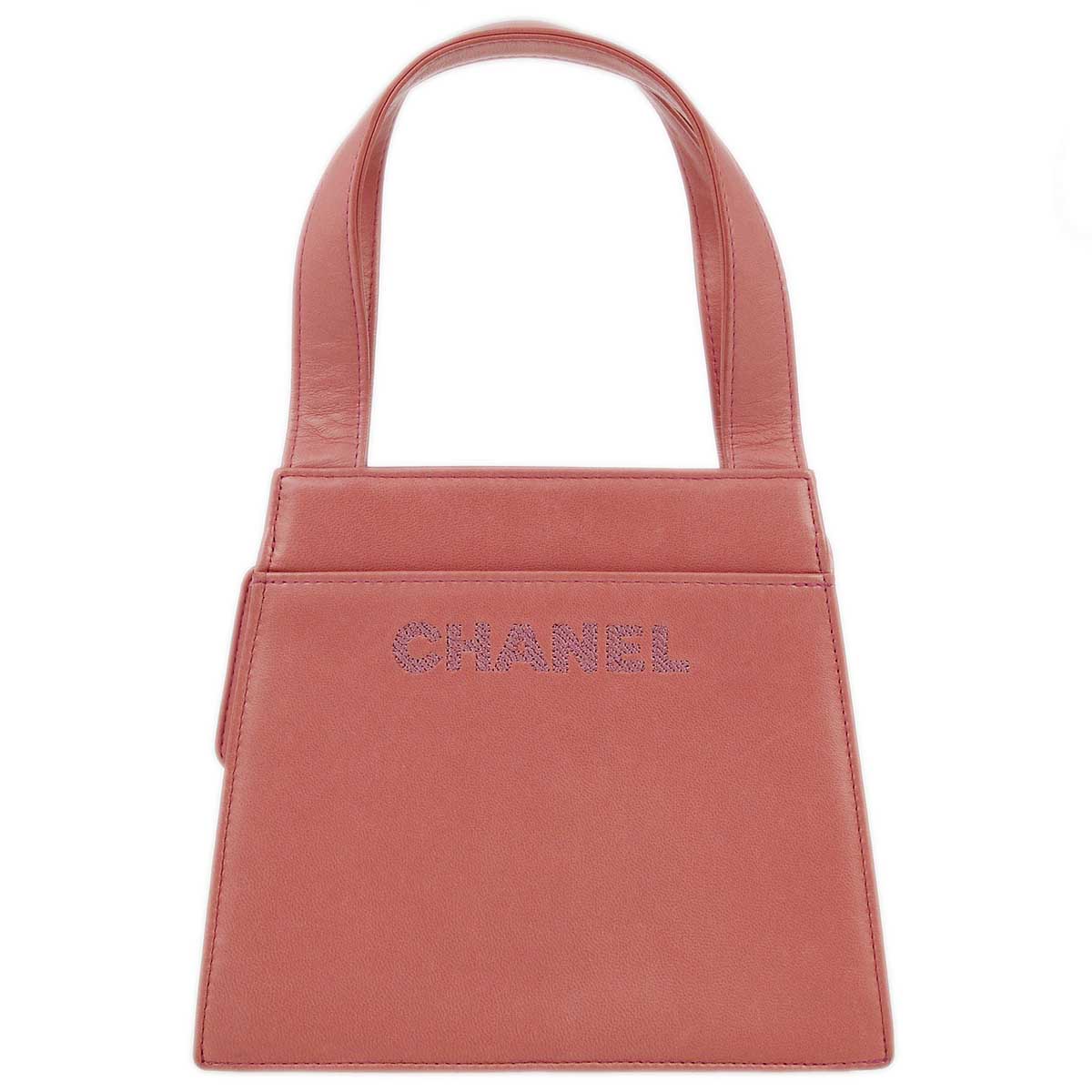 Luxury Chanel 1997-1999 Pink Lambskin Handbag